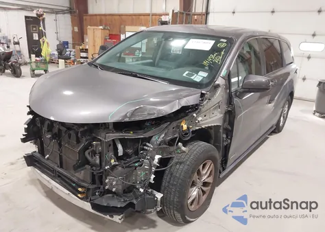 2021 Toyota Sienna Le из США, поврежденный, VIN 5TDKSKFC0MS009588